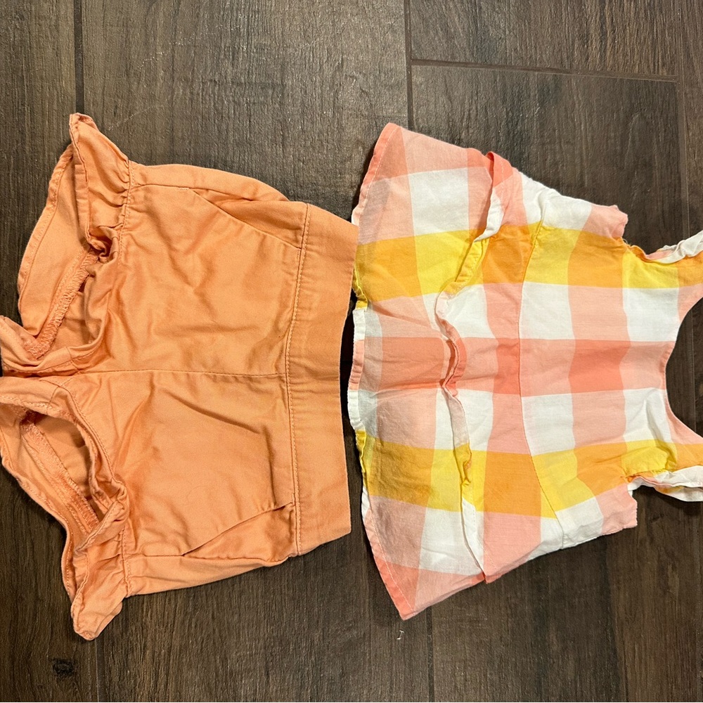 Janie and Jack gingham Set